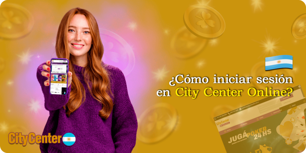 ¿Cómo iniciar sesión en City Center Online?